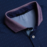 Greyson Golf Shirt - Barren Summit Polo - Maltese Blue FA25