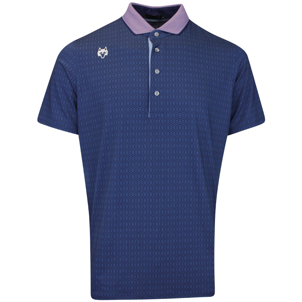 Greyson Golf Shirt - Barren Summit Polo - Maltese Blue FA25