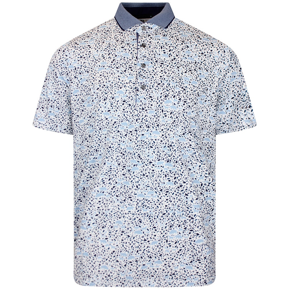 Greyson Golf Shirt - Buffalo Soldier Polo - Arctic AW26