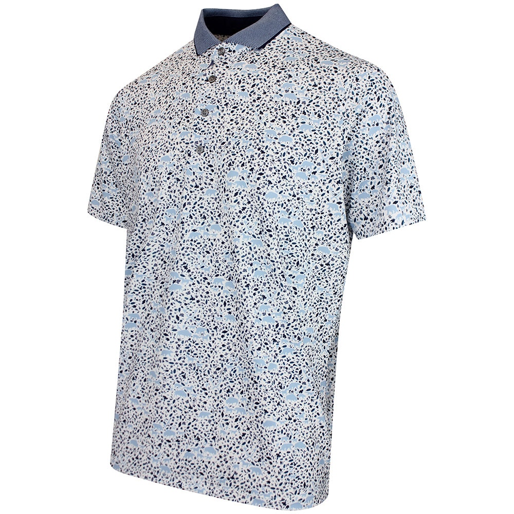 Greyson Golf Shirt - Buffalo Soldier Polo - Arctic AW26