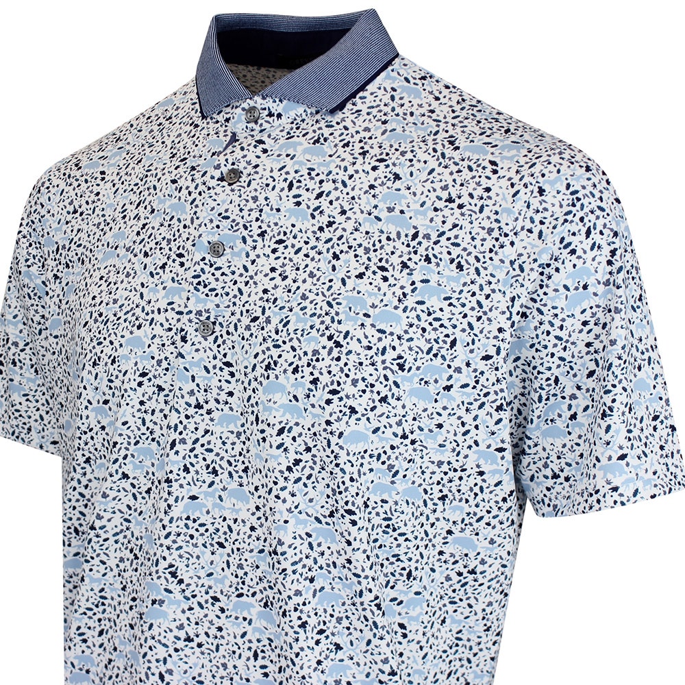 Greyson Golf Shirt - Buffalo Soldier Polo - Arctic AW26