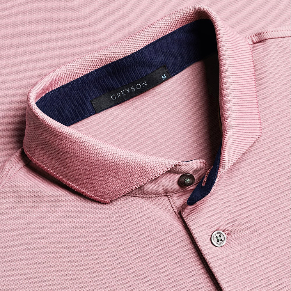 Greyson Golf Shirt - Crowley Icon Polo - Blossom AW26