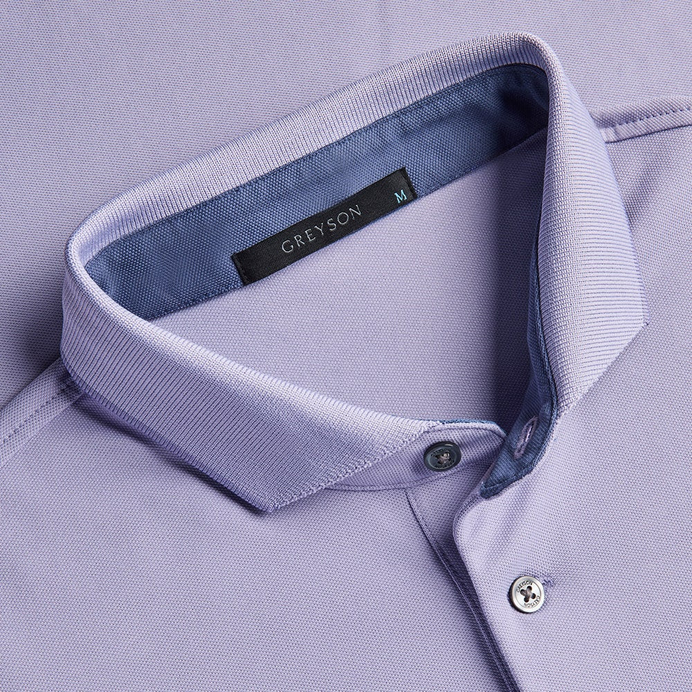 Greyson Golf Shirt - Crowley Icon Polo - Dewberry AW26