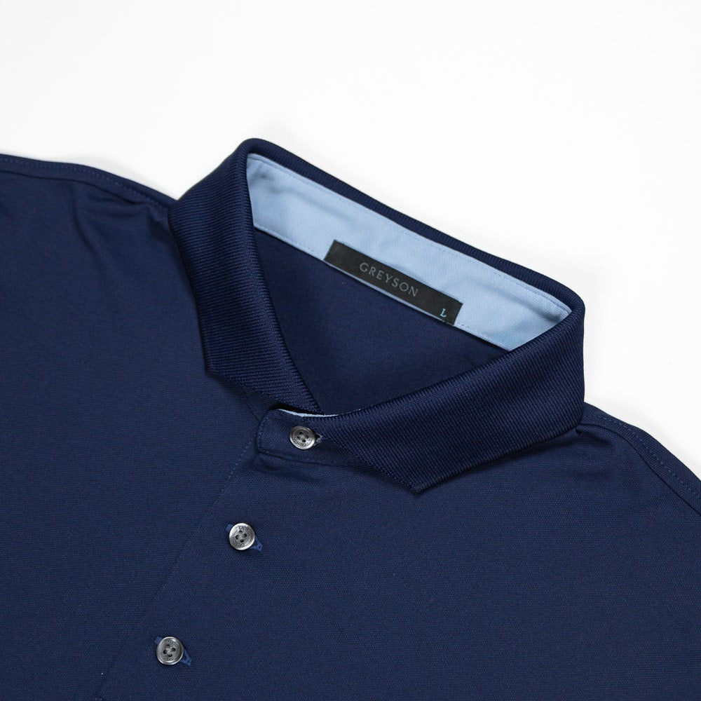 Greyson Golf Shirt - Crowley Icon Polo - Maltese Blue SS26