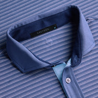 Greyson Golf Shirt - Crowley YD Stripe Polo - Falcon AW26