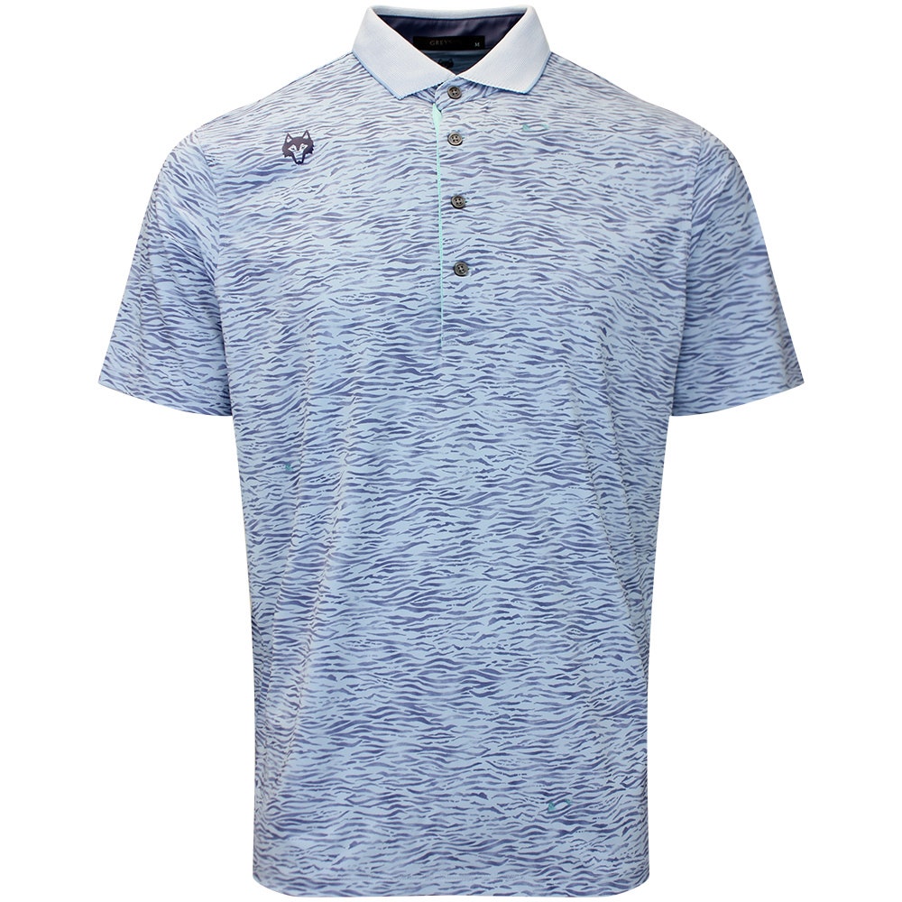Greyson Golf Shirt - Deep Water Polo - Wolf Blue SS26