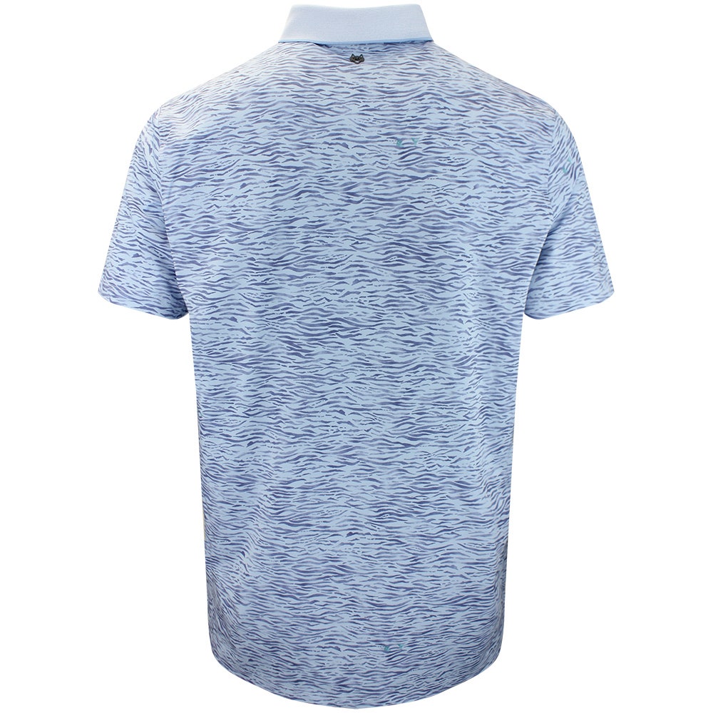 Greyson Golf Shirt - Deep Water Polo - Wolf Blue SS26