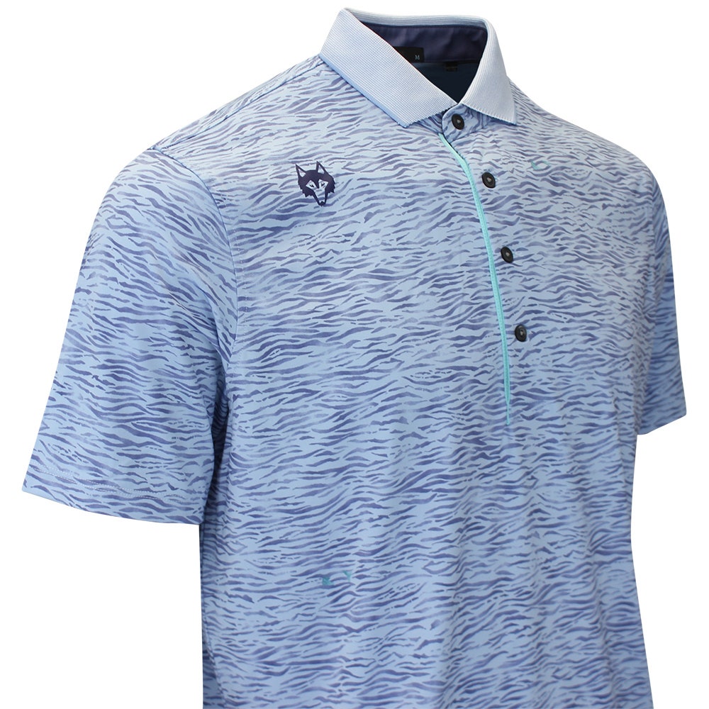 Greyson Golf Shirt - Deep Water Polo - Wolf Blue SS26