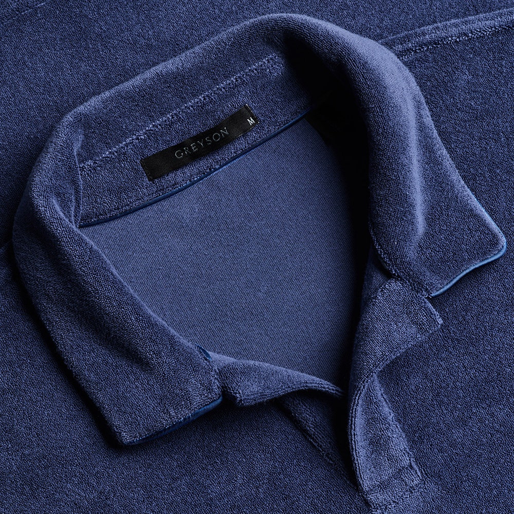 Greyson Golf Shirt - Dune Resort Polo - Maltese Blue AW26