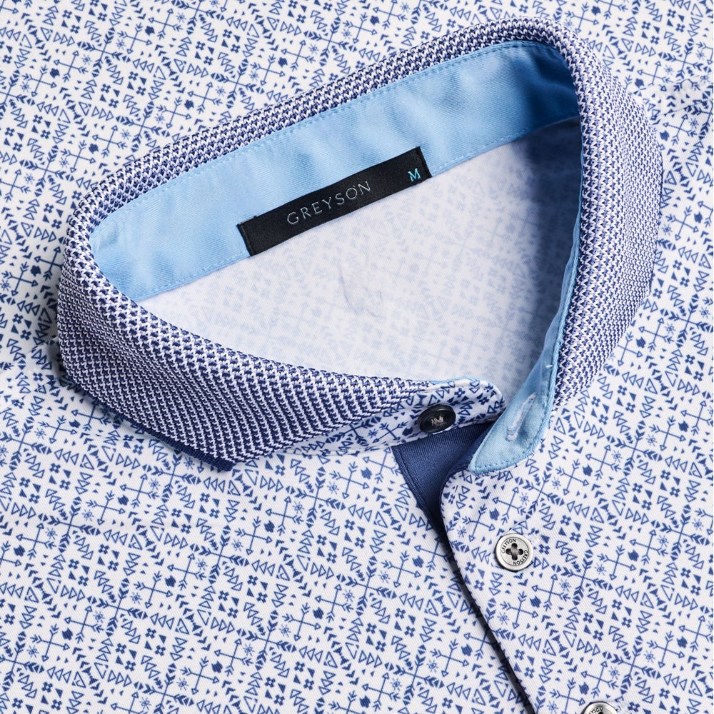 Greyson Golf Shirt - Echo Falls Polo - Arctic SS26