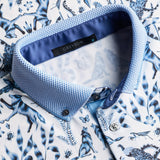 Greyson Golf Shirt - Howl Of The Depths Polo - Arctic AW26