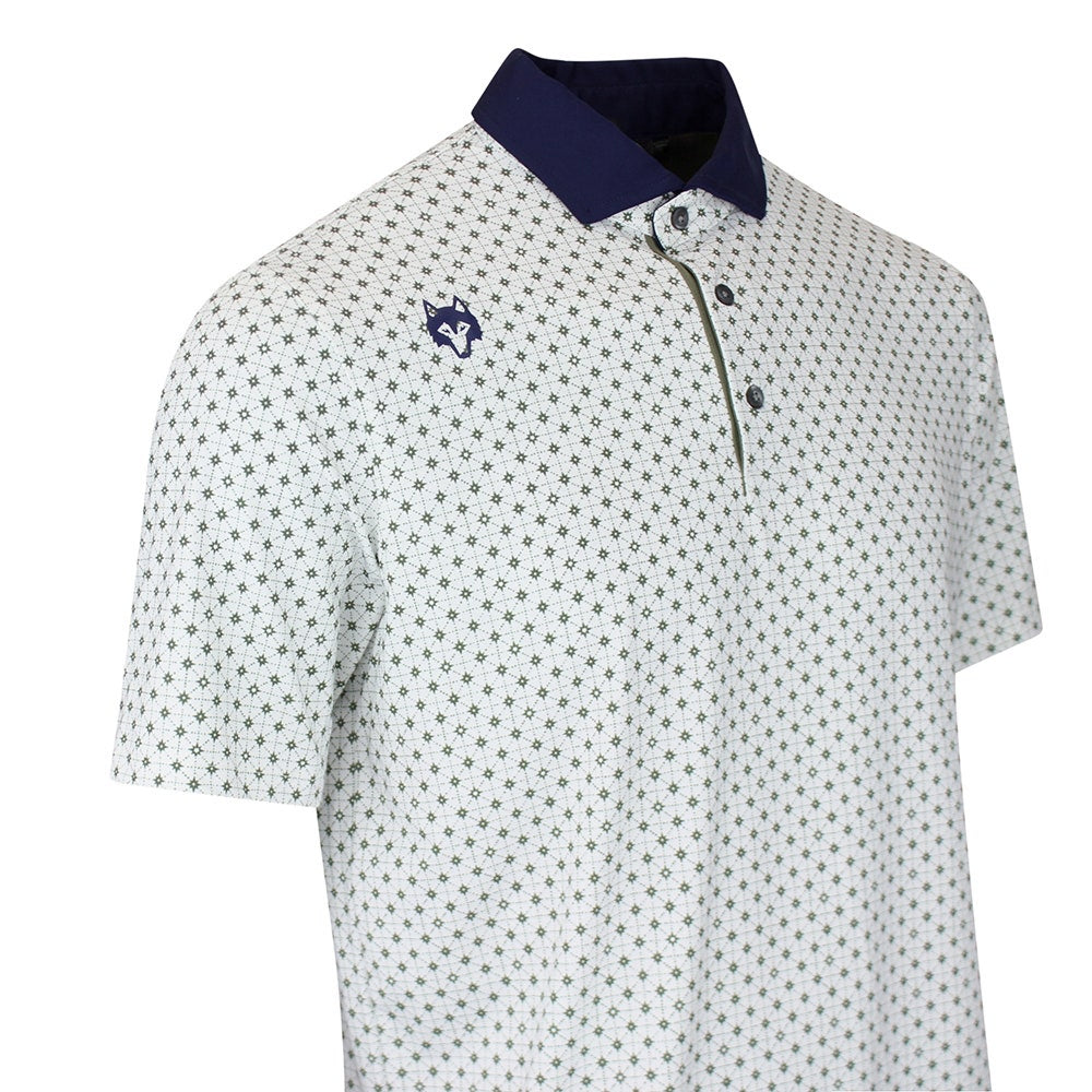 Greyson Golf Shirt - Howl To The North Polo - Arctic AW26