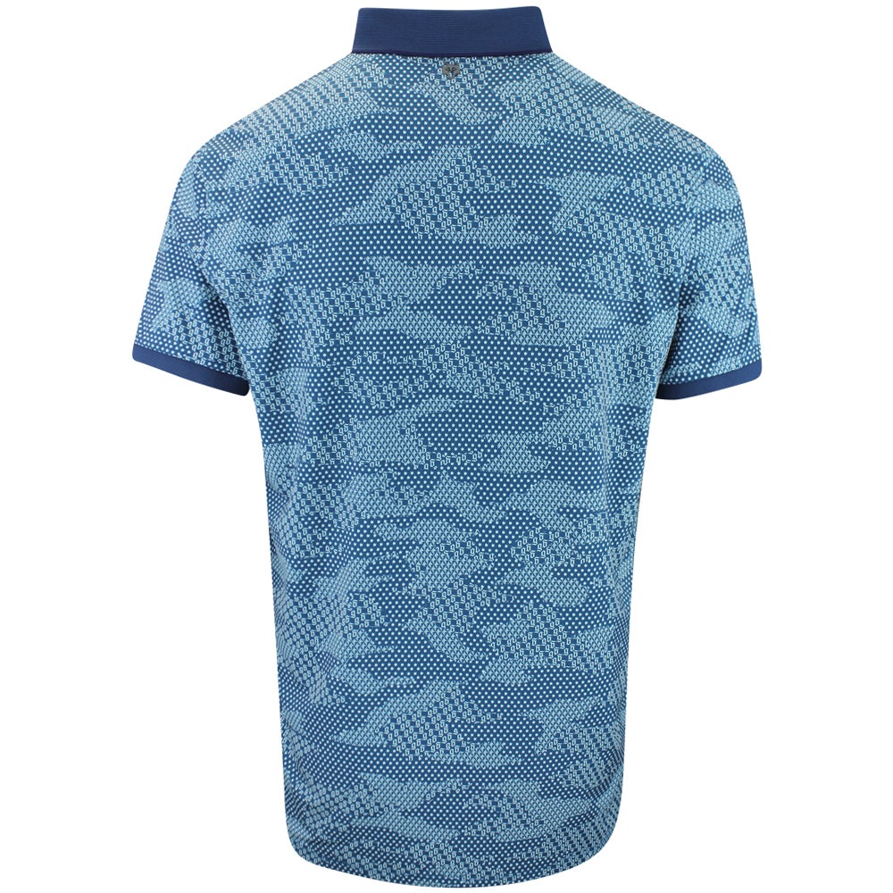Greyson Golf Shirt - Icon Camo Polo - Aegean FA25