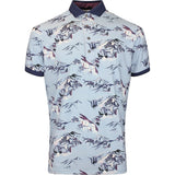 Greyson Golf Shirt - In The Blues Polo - Wolf Blue SS26