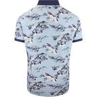 Greyson Golf Shirt - In The Blues Polo - Wolf Blue SS26