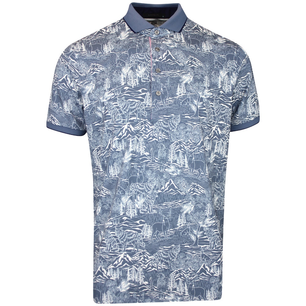 Greyson Golf Shirt - In The Valley Polo - Vintage Indigo FA25