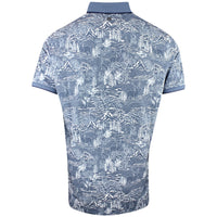 Greyson Golf Shirt - In The Valley Polo - Vintage Indigo FA25