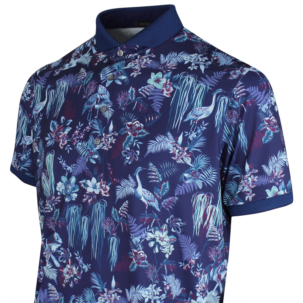 Greyson Golf Shirt - Night Lurk Polo - Falcon SS26