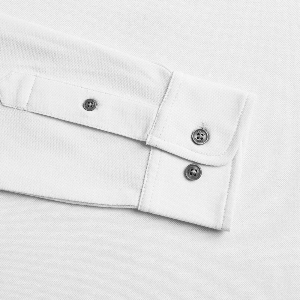 Greyson Golf Shirt - Omaha LS Polo - Arctic AW26