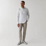 Greyson Golf Shirt - Omaha LS Polo - Arctic AW26