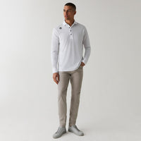 Greyson Golf Shirt - Omaha LS Polo - Arctic AW26