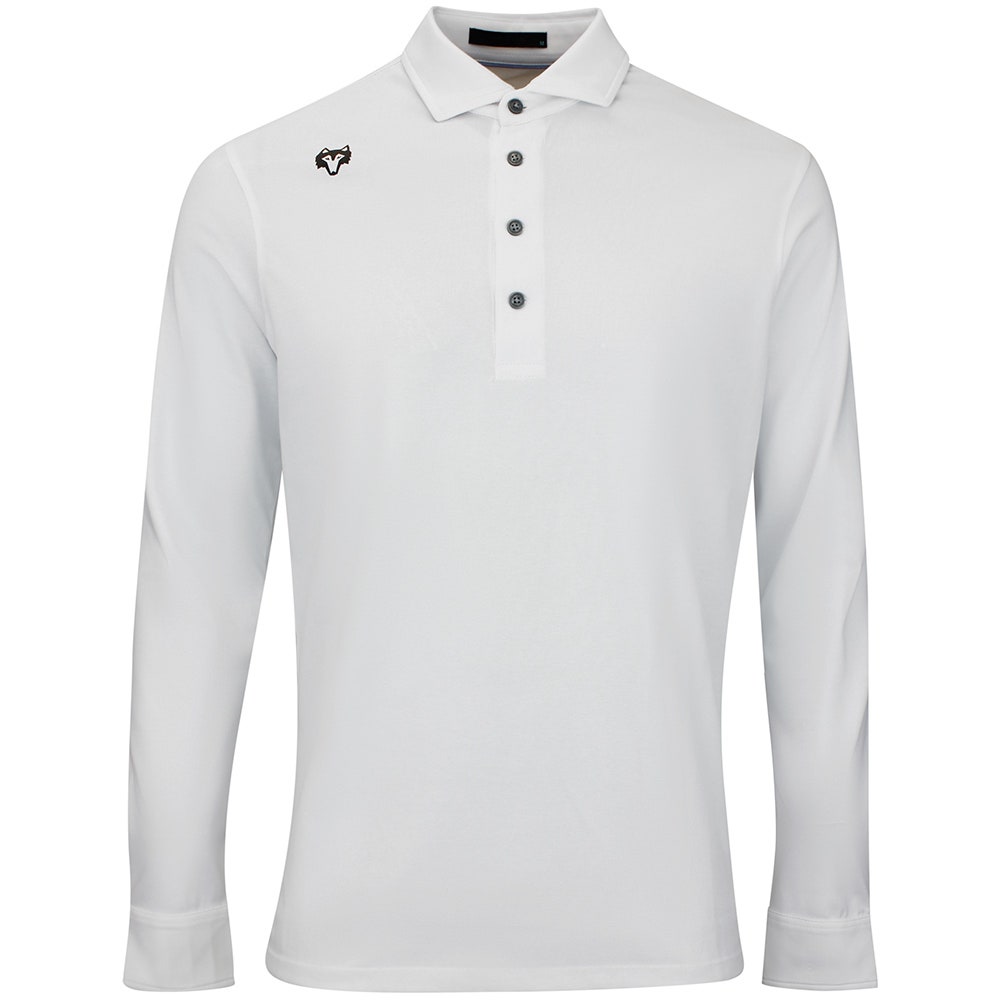 Greyson Golf Shirt - Omaha LS Polo - Arctic AW26