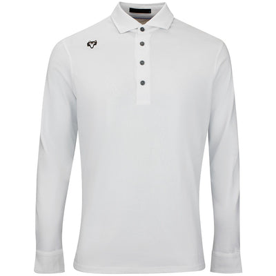 Greyson Golf Shirt - Omaha LS Polo - Arctic AW26