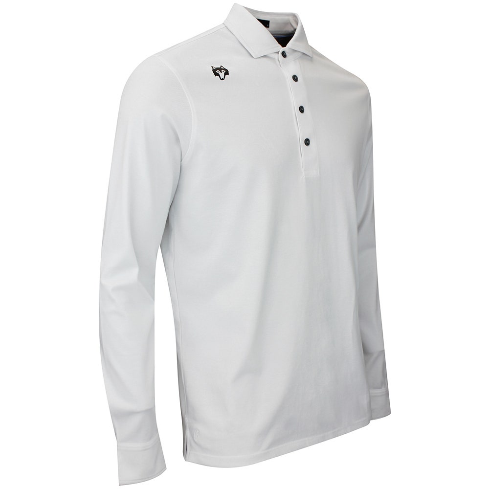 Greyson Golf Shirt - Omaha LS Polo - Arctic AW26