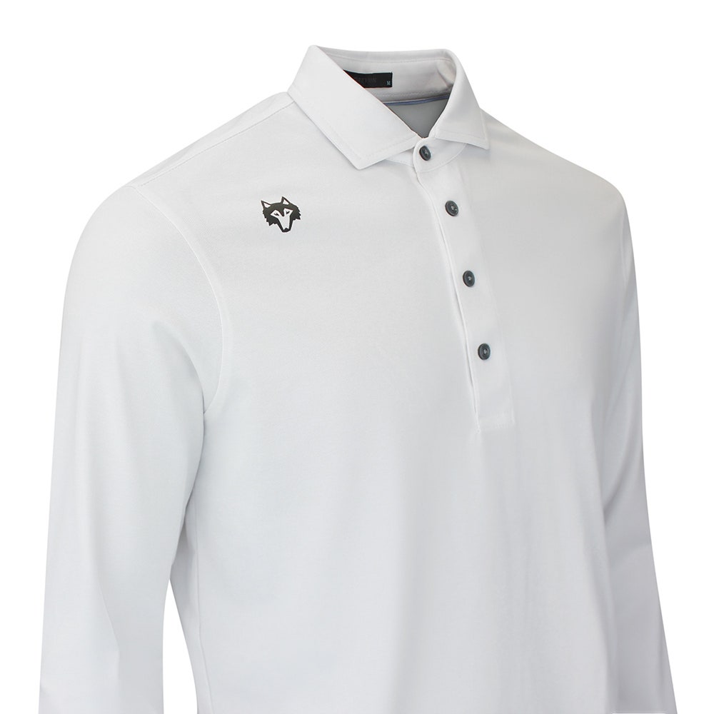 Greyson Golf Shirt - Omaha LS Polo - Arctic AW26
