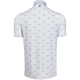 Greyson Golf Shirt - Running Wolf Polo - Arctic AW26