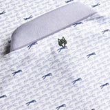 Greyson Golf Shirt - Running Wolf Polo - Arctic AW26