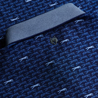 Greyson Golf Shirt - Running Wolf Polo - Maltese Blue AW26