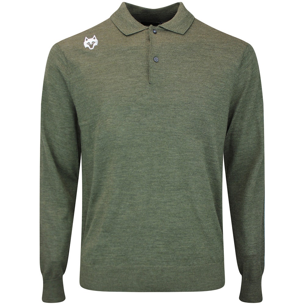 Greyson Golf Shirt - Saratoga LS Sweater Polo - Midnight Camp AW26