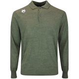 Greyson Golf Shirt - Saratoga LS Sweater Polo - Midnight Camp AW26
