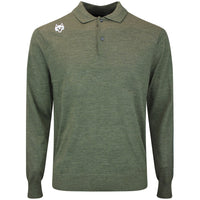 Greyson Golf Shirt - Saratoga LS Sweater Polo - Midnight Camp AW26