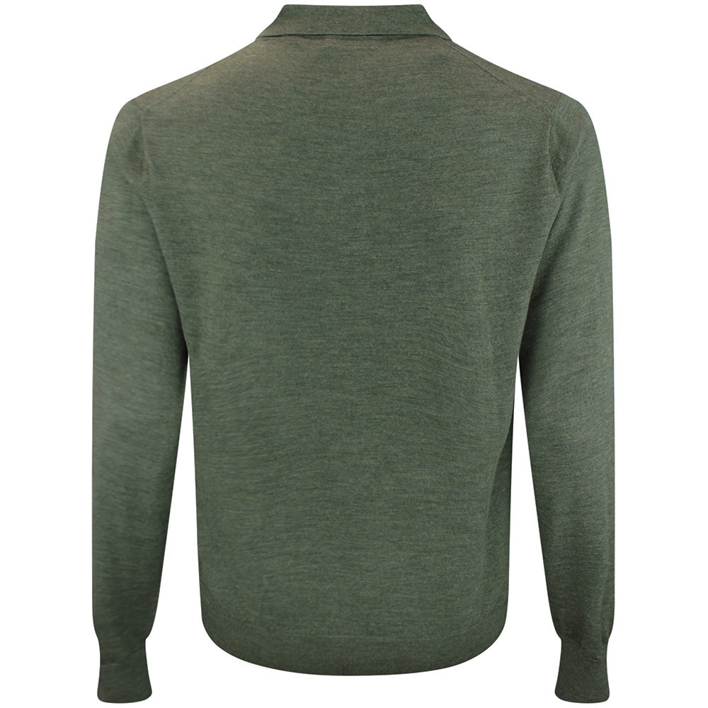 Greyson Golf Shirt - Saratoga LS Sweater Polo - Midnight Camp AW26