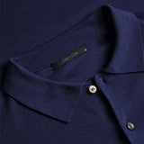 Greyson Golf Shirt - Saratoga SS Sweater Polo - Maltese Blue SS25