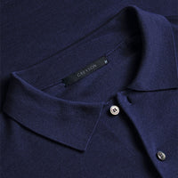 Greyson Golf Shirt - Saratoga SS Sweater Polo - Maltese Blue SS25