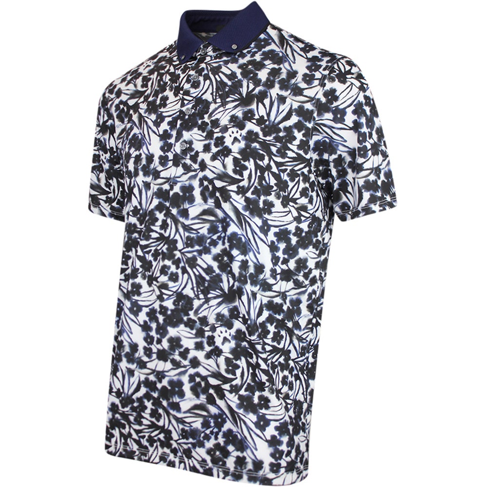 Greyson Golf Shirt - Shadow Bloom Polo - Arctic AW26
