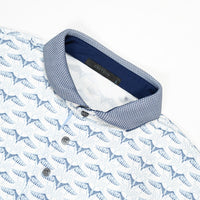 Greyson Golf Shirt - Silver Stilt Polo - Arctic SS26