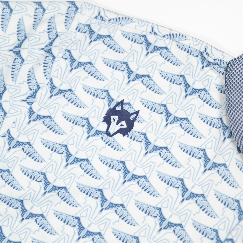 Greyson Golf Shirt - Silver Stilt Polo - Arctic SS26