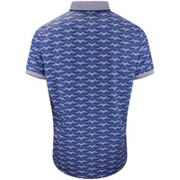 Greyson Golf Shirt - Silver Stilt Polo - Maltese Blue SS26