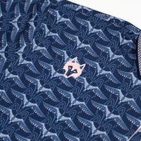 Greyson Golf Shirt - Silver Stilt Polo - Maltese Blue SS26