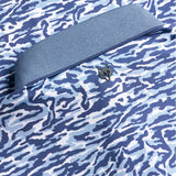 Greyson Golf Shirt - Stalking Wolf Camo Polo - Wolf Blue SS26