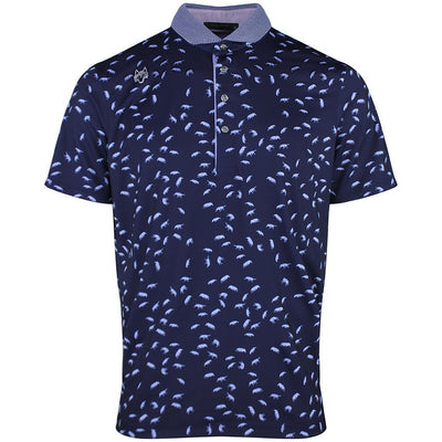 Greyson Golf Shirt - Wolfnastie Polo - Maltese Blue AW26