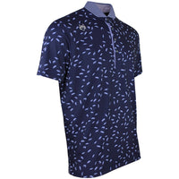 Greyson Golf Shirt - Wolfnastie Polo - Maltese Blue AW26