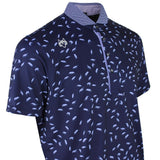 Greyson Golf Shirt - Wolfnastie Polo - Maltese Blue AW26