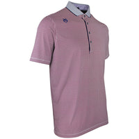Greyson Golf Shirt - Wolvestooth Polo - Merlot AW26