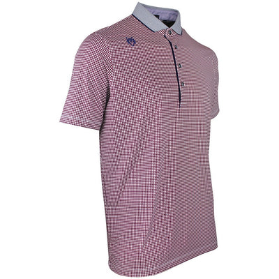Greyson Golf Shirt - Wolvestooth Polo - Merlot AW26
