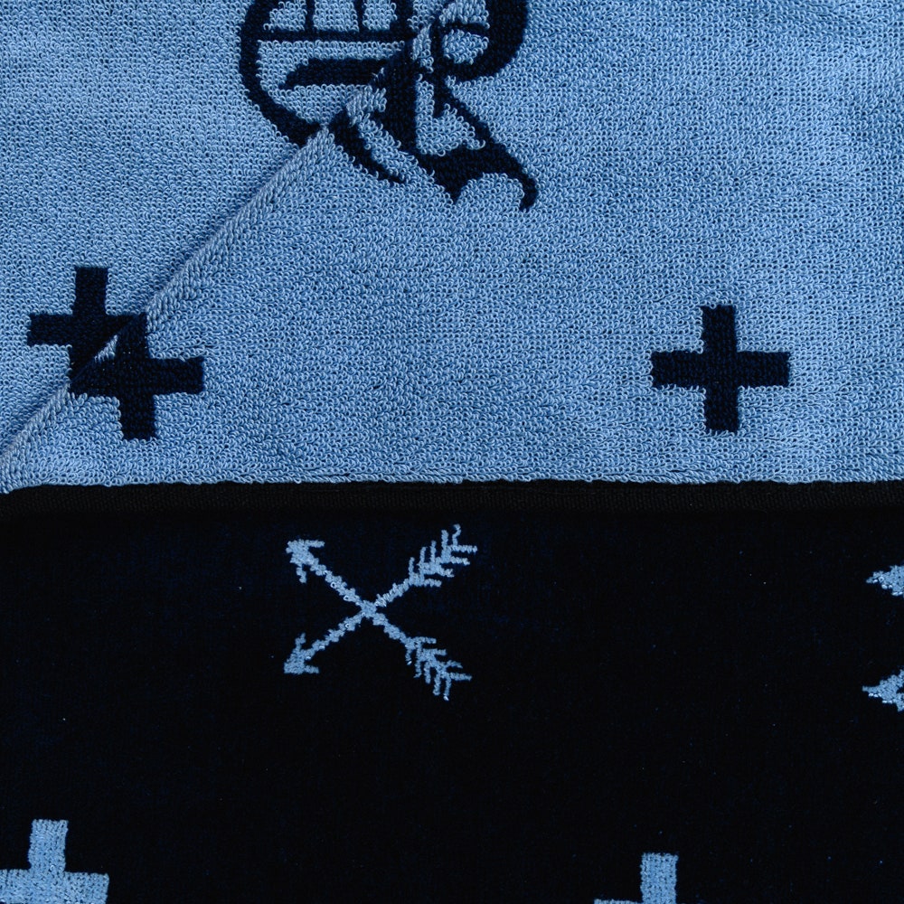 Greyson Golf Towel - G.O.A.T Pattern - Maltese Blue SS26